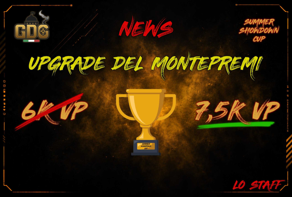 Upgrade del Montepremi
